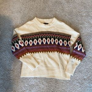 AE patterned sweater